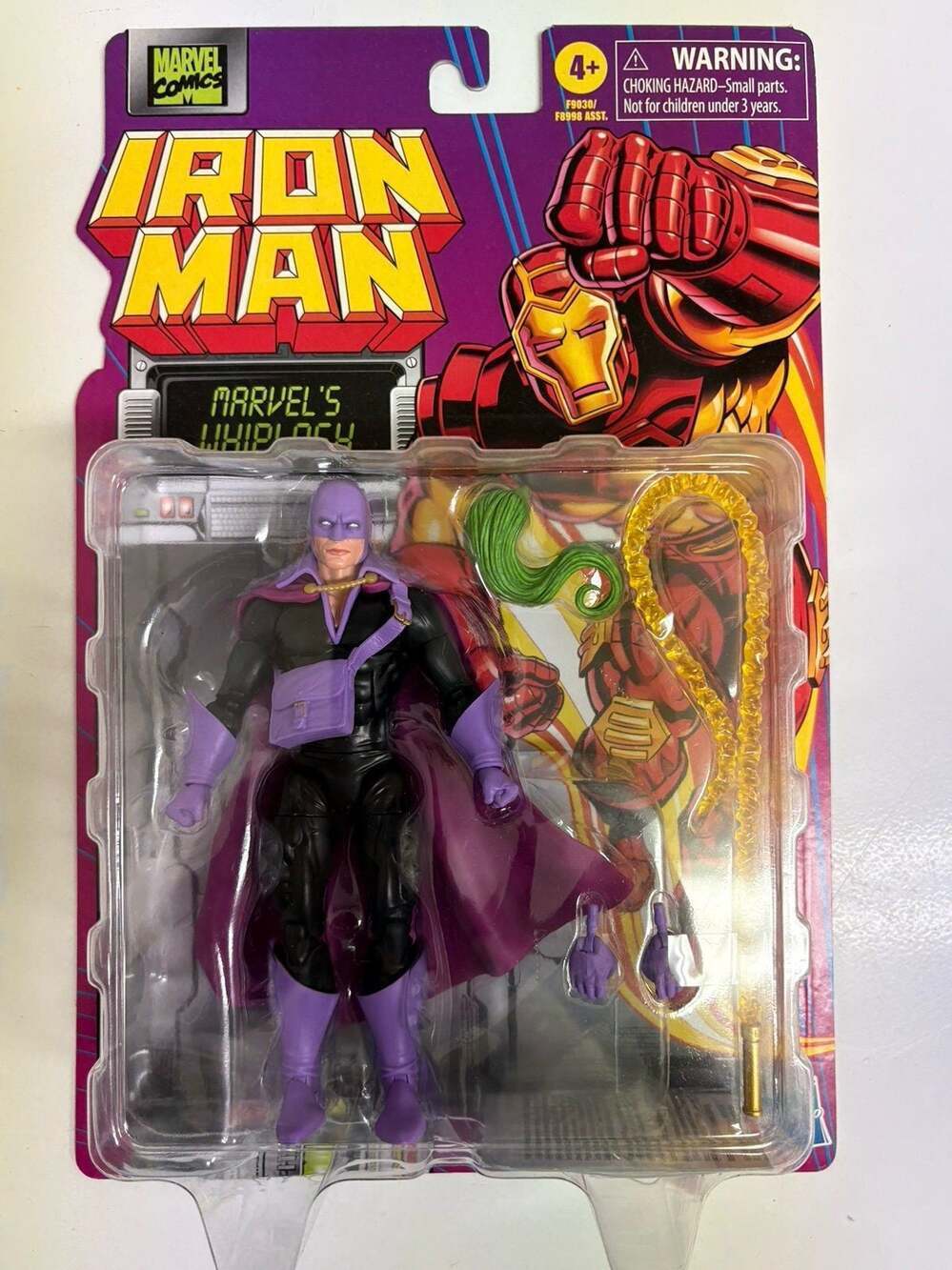Marvel Legends Retro Iron Man Series “Marvel’s Whiplash” 6-inch action figure